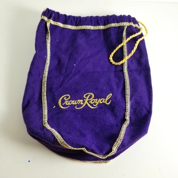 9" Crown Royal Purple Bag for craft, storage - Picture 1 of 7